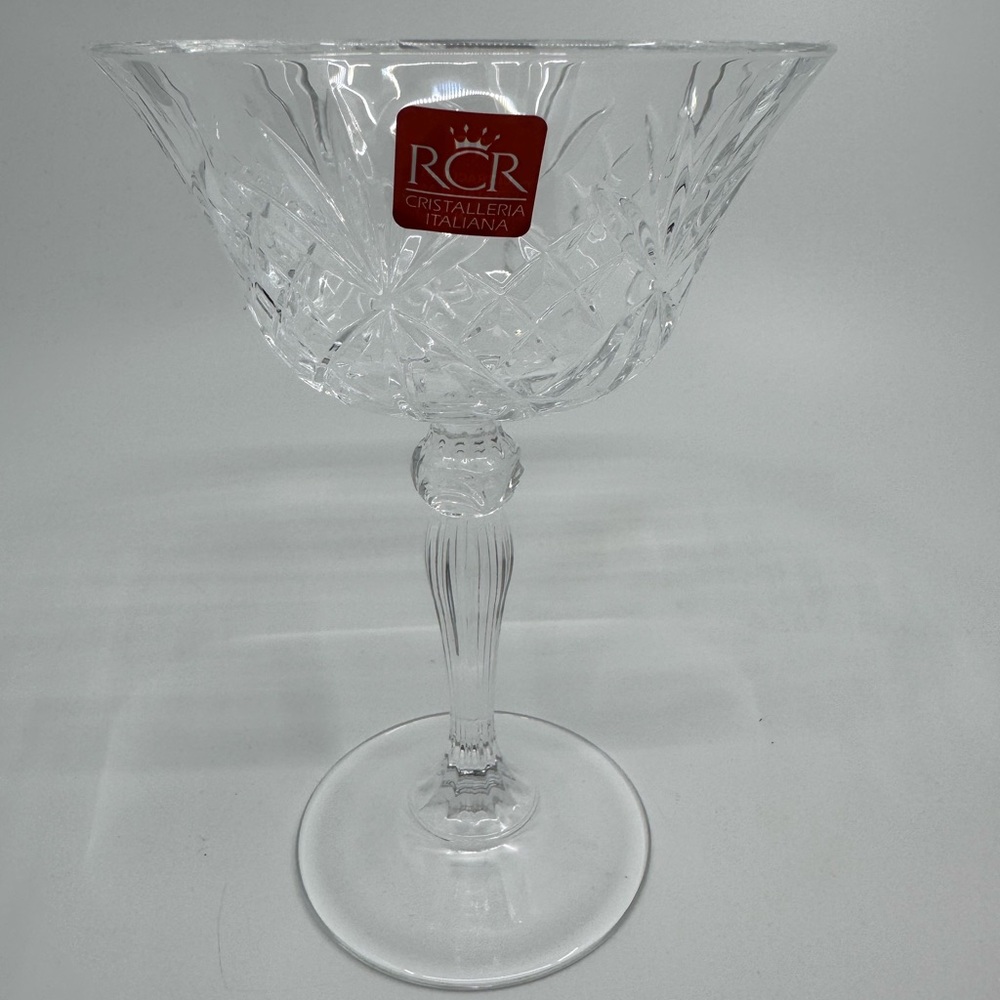 RCR Royal Crystal Rock Overture Sherbet/Champagne Glass